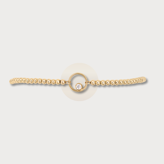 Aimée - goldfilled armband