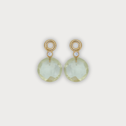 Aimée-  aanhangers met lemonkwarts