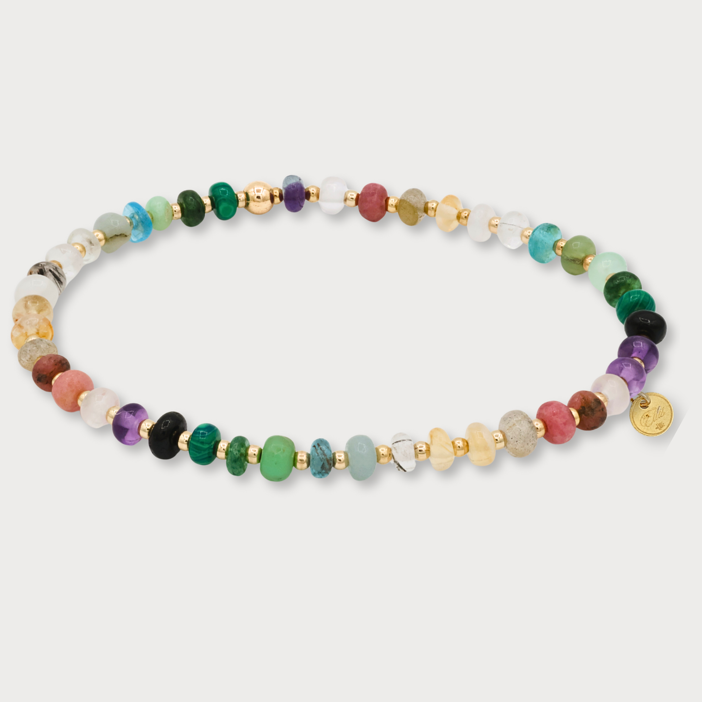 Aimée - armband met regenboog aan edelstenen