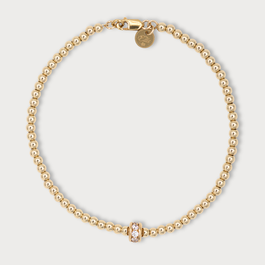 Féline - goldfilled armband