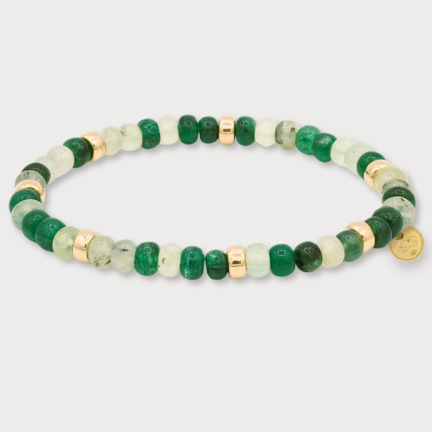 Féline - armband met o.a. lemonkwarts en aventurijn