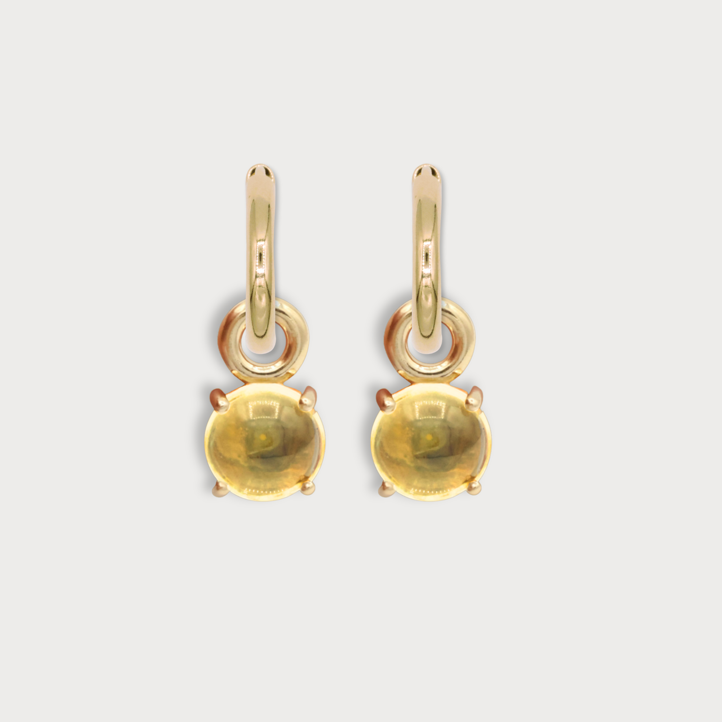 Exclusives - aanhangers met cabochon lemonkwarts