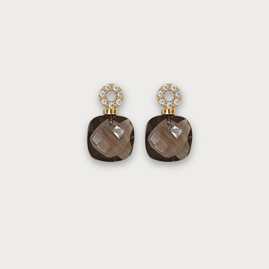 Essentiá - aanhangers met rookkwarts