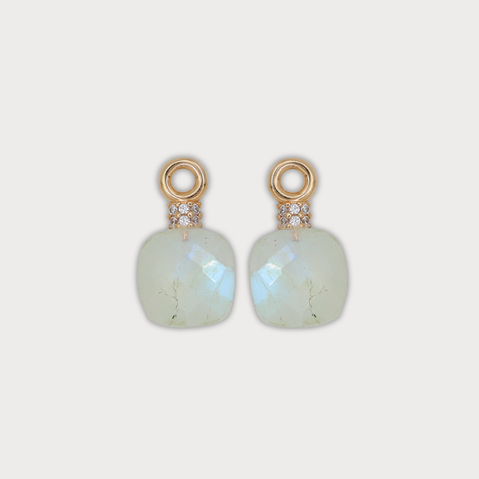 Exclusives  - aanhangers met regenboog maansteen