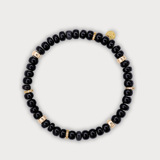 Féline - armband met onyx